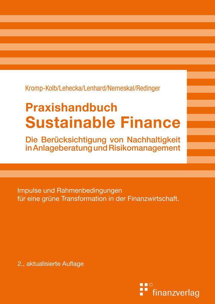 Cover: 9783903285149 | Praxishandbuch Sustainable Finance | Georg Lehecka (u. a.) | Buch