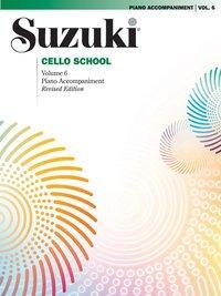 Cover: 9780874872712 | Suzuki Cello School, Volume 6 | Piano Accompaniment | Shinichi Suzuki