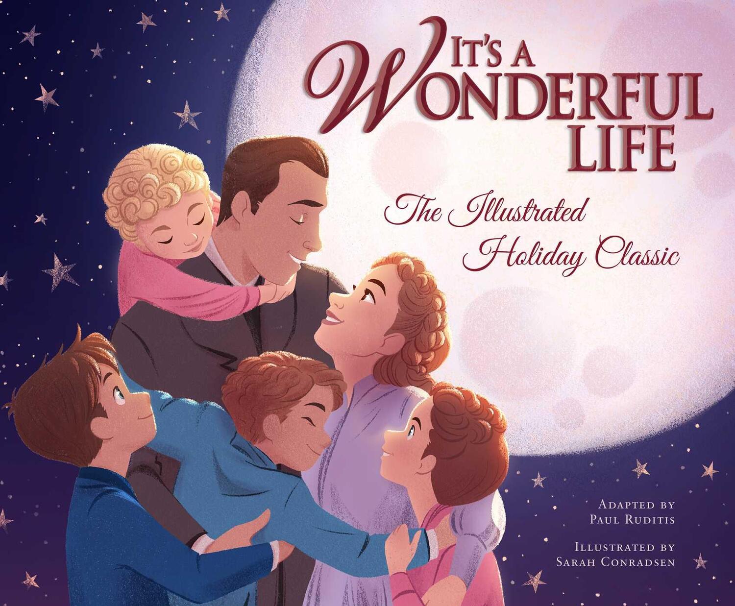 Cover: 9781683839446 | It's a Wonderful Life: The Illustrated Holiday Classic | Paul Ruditis