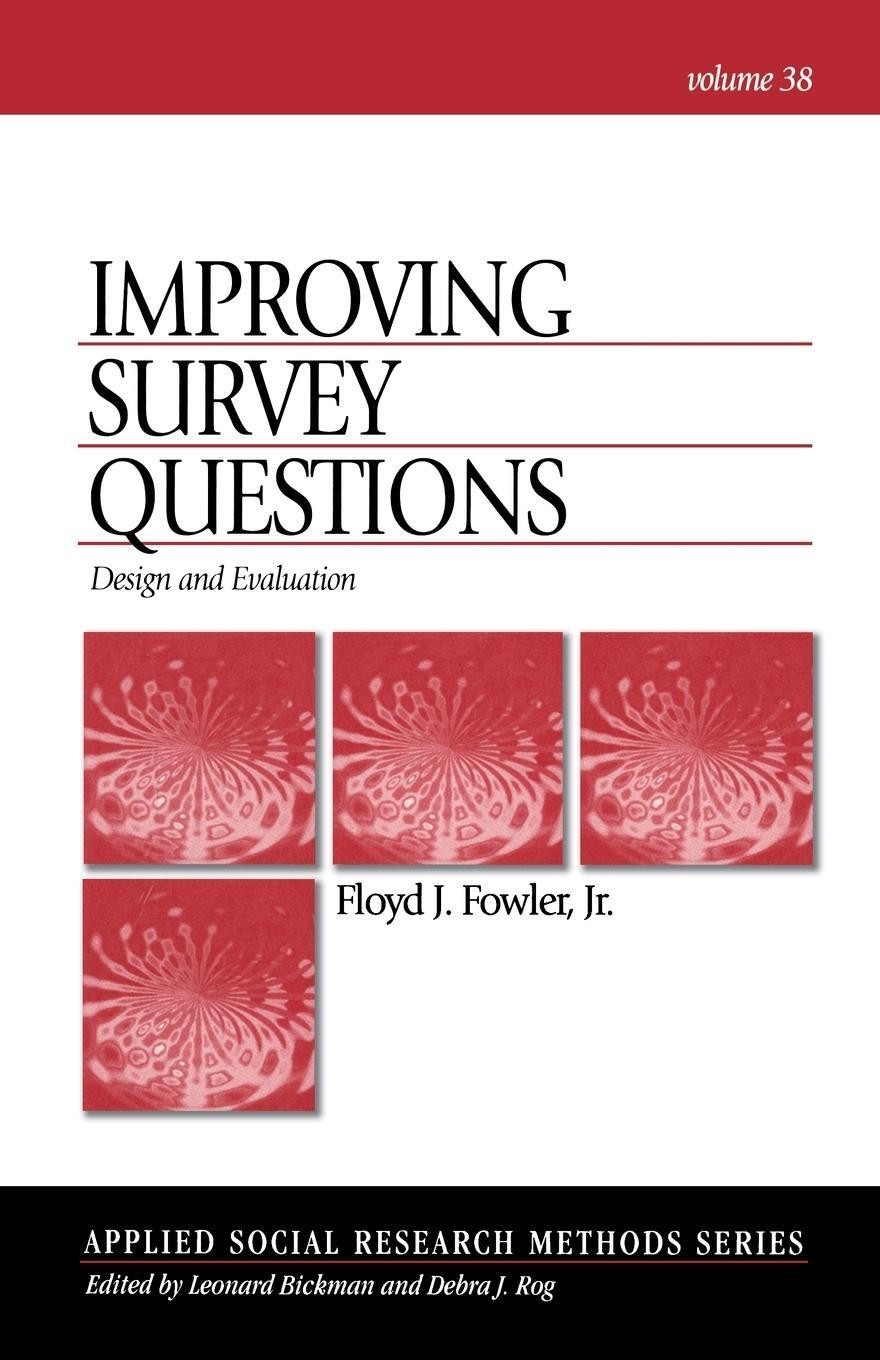 Cover: 9780803945838 | Improving Survey Questions | Design and Evaluation | Fowler | Buch