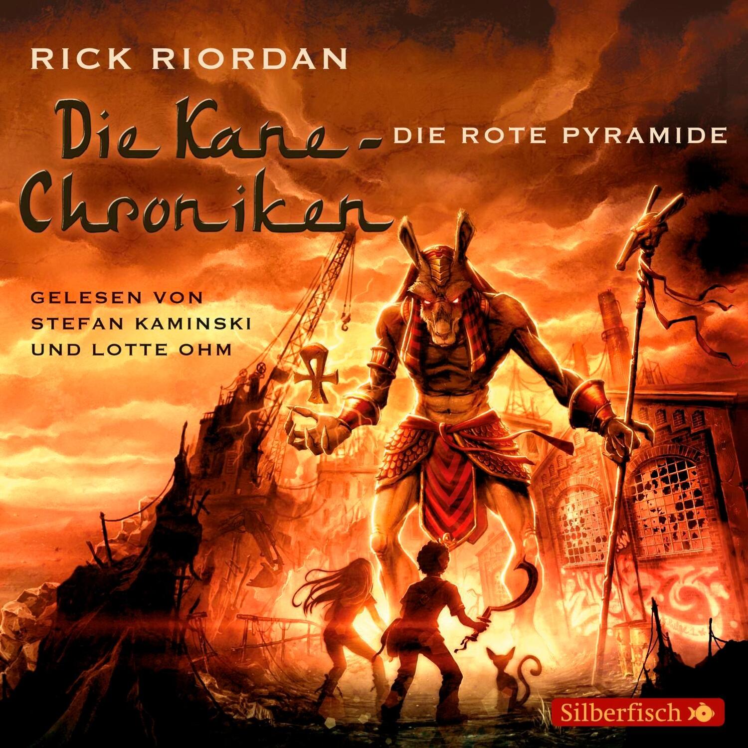 Cover: 9783867428880 | Die Kane-Chroniken 01: Die rote Pyramide | Rick Riordan | Audio-CD