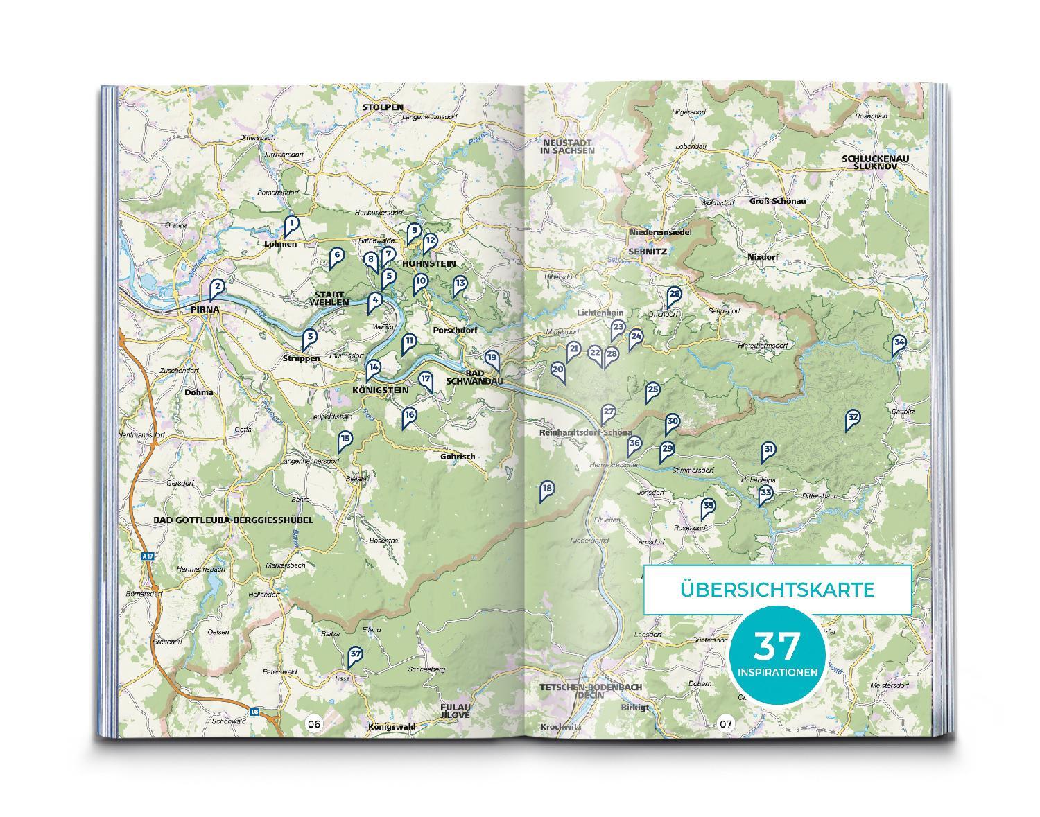 Bild: 9783991541196 | KOMPASS Inspiration Sächsische Schweiz &amp; Böhmische Schweiz | Buch