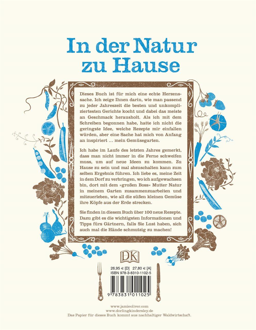 Rückseite: 9783831011025 | Natürlich Jamie | Jamie Oliver | Buch | 408 S. | Deutsch | 2007