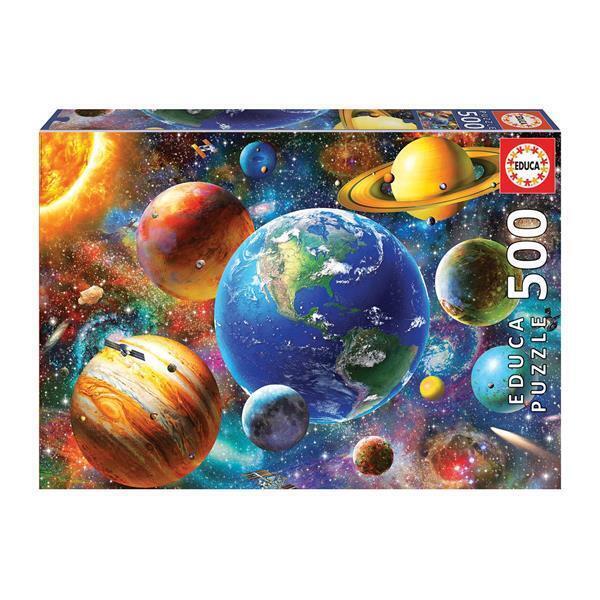 Cover: 8412668184497 | Sonnensystem 500 Teile Puzzle | Spiel | In Spielebox | 9218449 | 2021