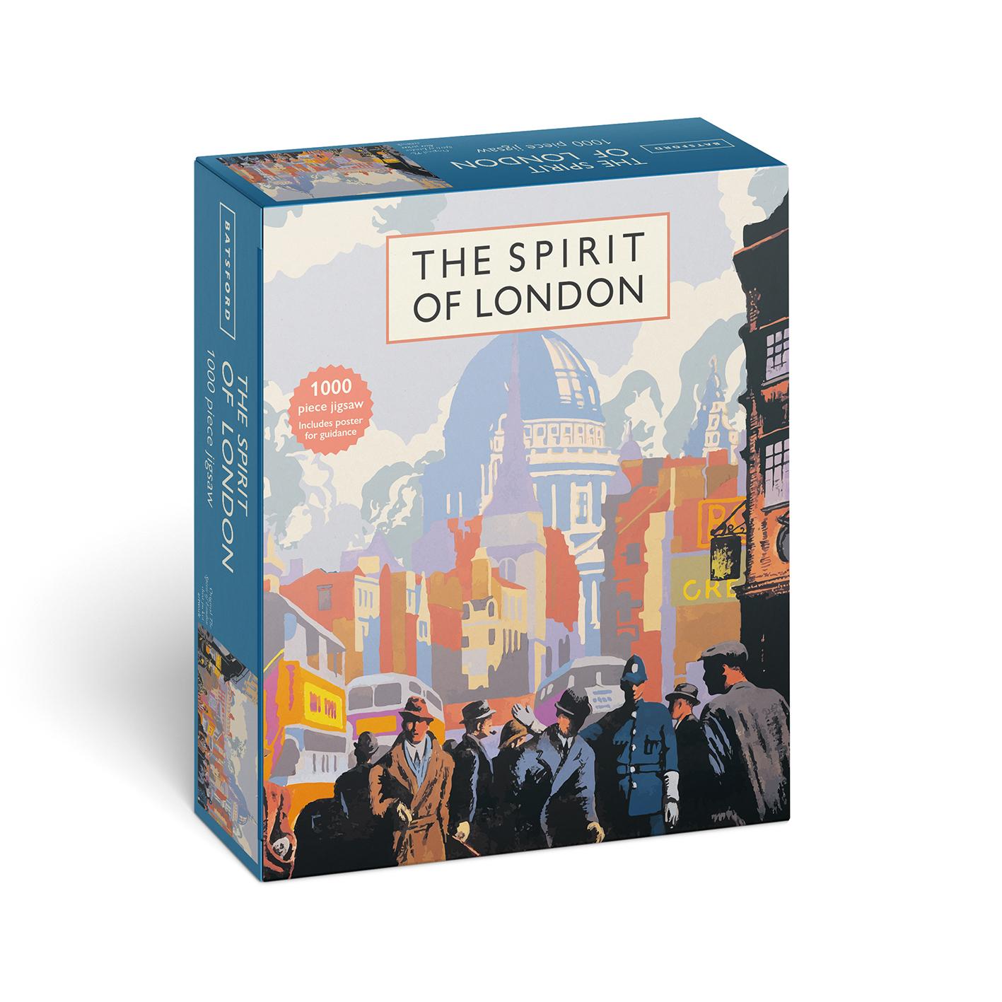 Cover: 9781849948227 | The Spirit of London Jigsaw | 1000-Piece Jigsaw | Batsford Books