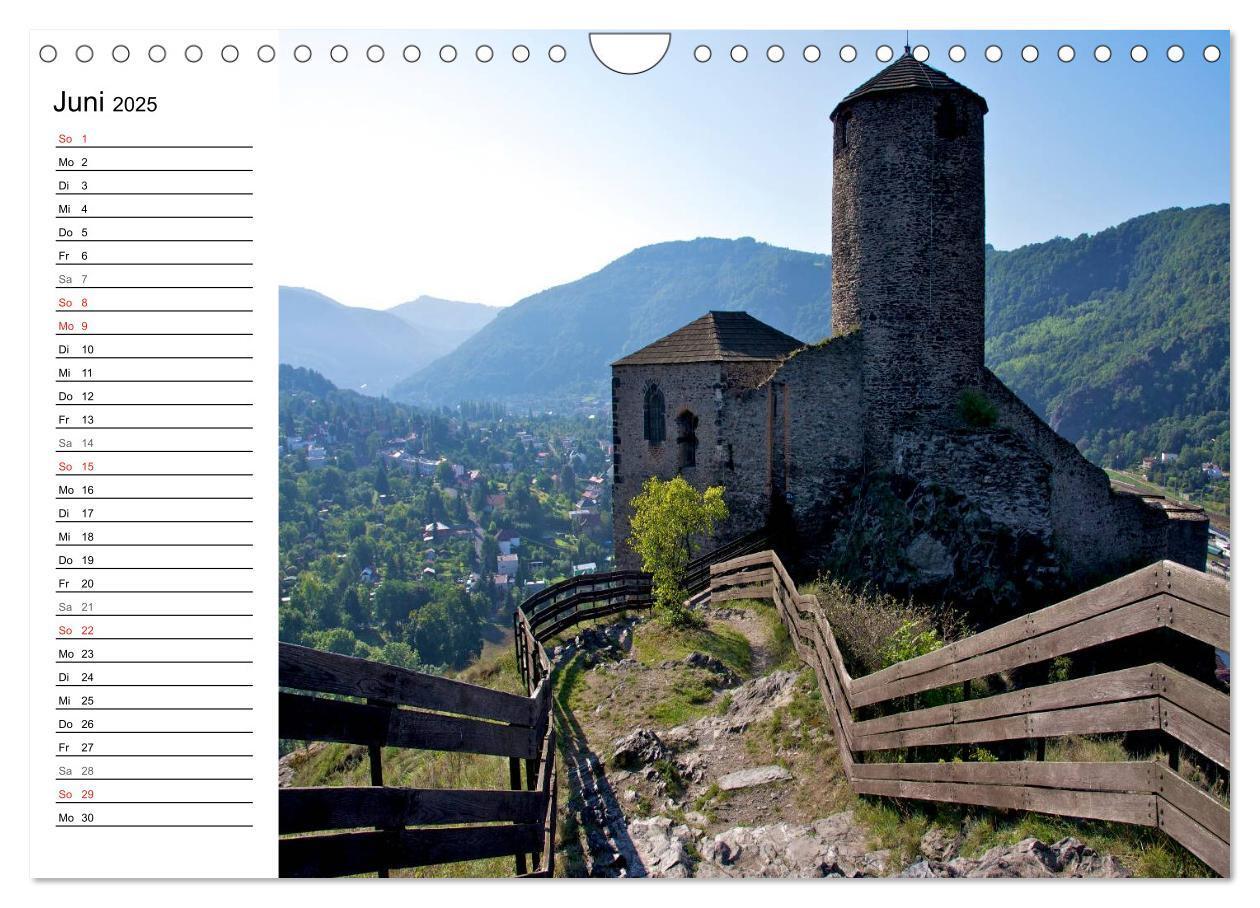 Bild: 9783435517633 | Tschechien - Die Burg Strekov (Wandkalender 2025 DIN A4 quer),...