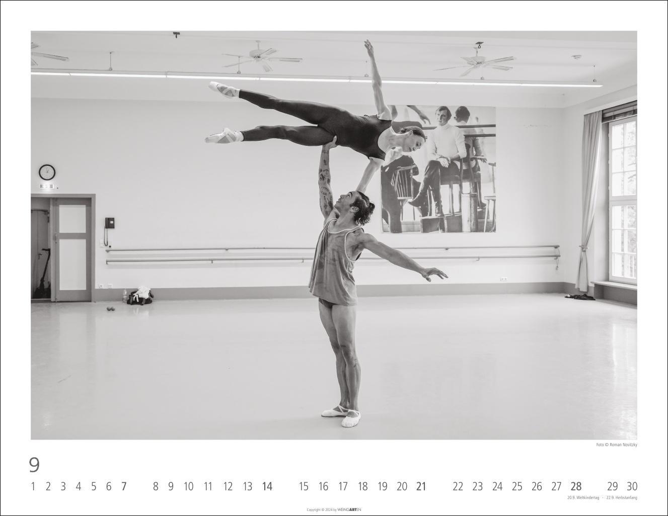Bild: 9783839900369 | Ballettsaal - Stuttgarter Ballett Kalender 2025 - Stuttgarter Ballett