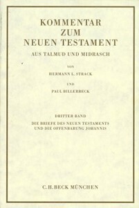 Cover: 9783406027277 | Kommentar zum Neuen Testament aus Talmud und Midrasch Bd. 3: Die...