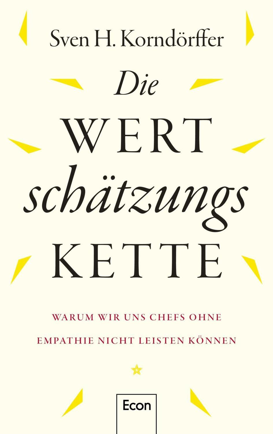 Cover: 9783430211048 | Die Wertschätzungskette | Sven H. Korndörffer | Buch | 288 S. | 2024