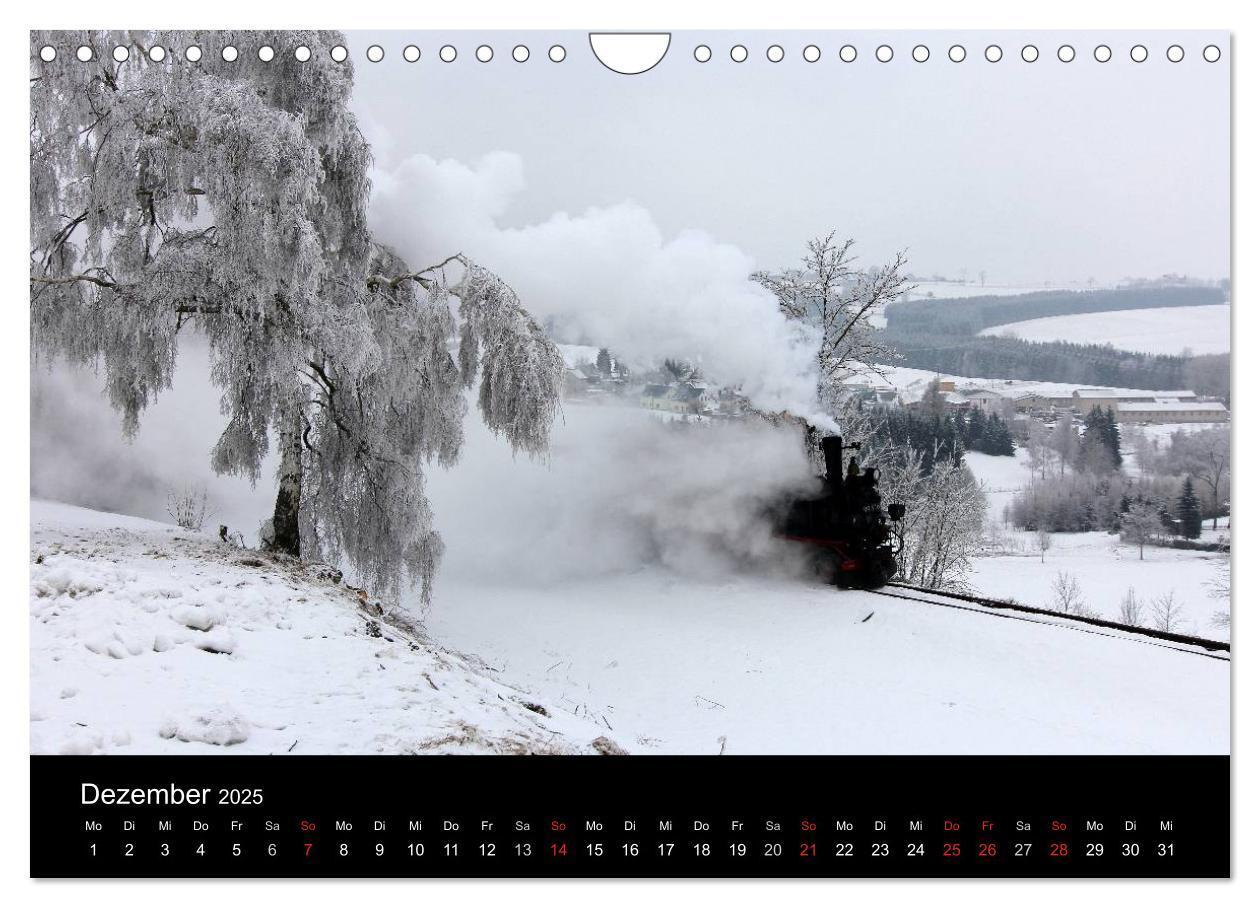 Bild: 9783435823239 | Dampfbahnromantik auf schmaler Spur (Wandkalender 2025 DIN A4...