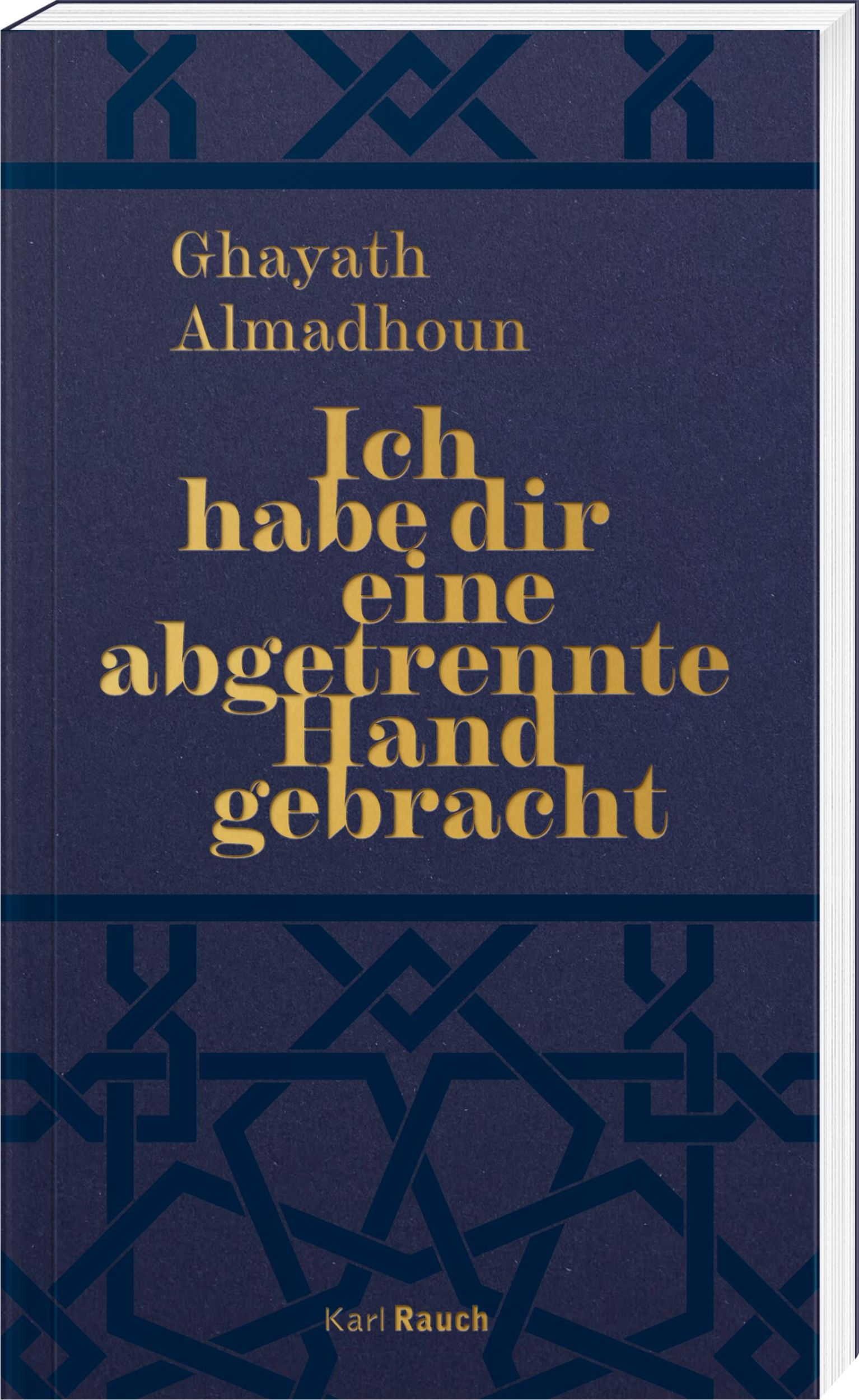 Cover: 9783792002940 | Ich habe dir eine abgetrennte Hand gebracht | Ghayath Almadhoun | Buch