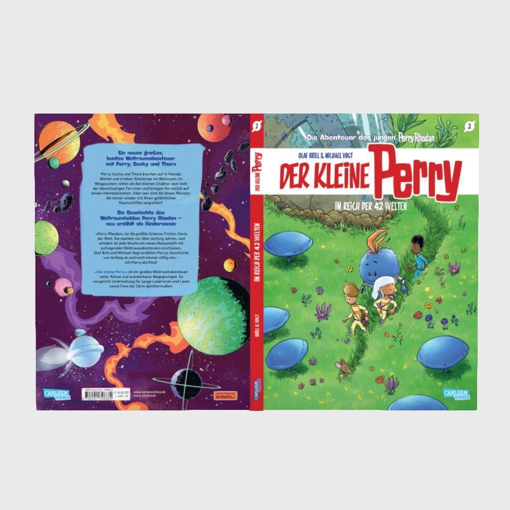 Bild: 9783551796684 | Der kleine Perry 2: Im Reich der 42 Welten | Olaf Brill | Buch | 96 S.