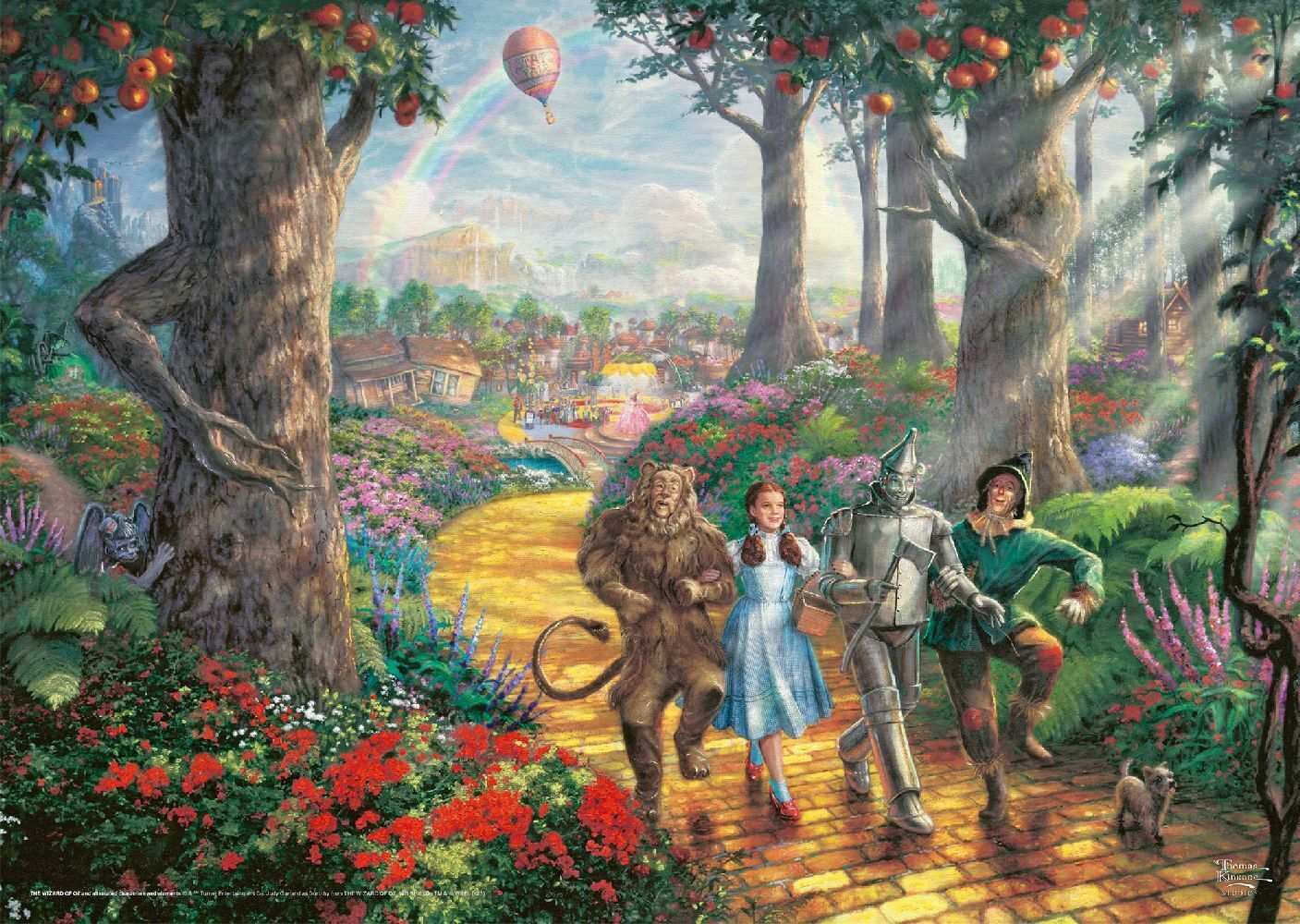 Bild: 4001504584269 | Wizard of Oz, Follow The YELLOW BRICK ROAD® | Spiel | Schachtel | 2023