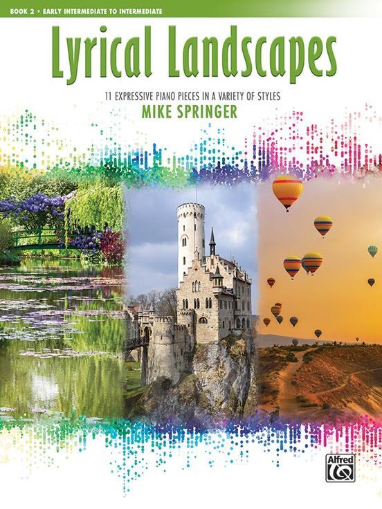 Cover: 9781470638979 | Lyrical Landscapes, Bk 2: 11 Expressive Piano Pieces in a Variety...