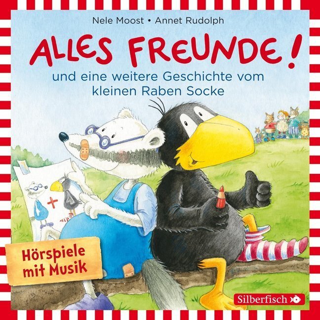Cover: 9783867427265 | Alles Freunde!, Alles wieder gut! (Der kleine Rabe Socke), 1 Audio-CD