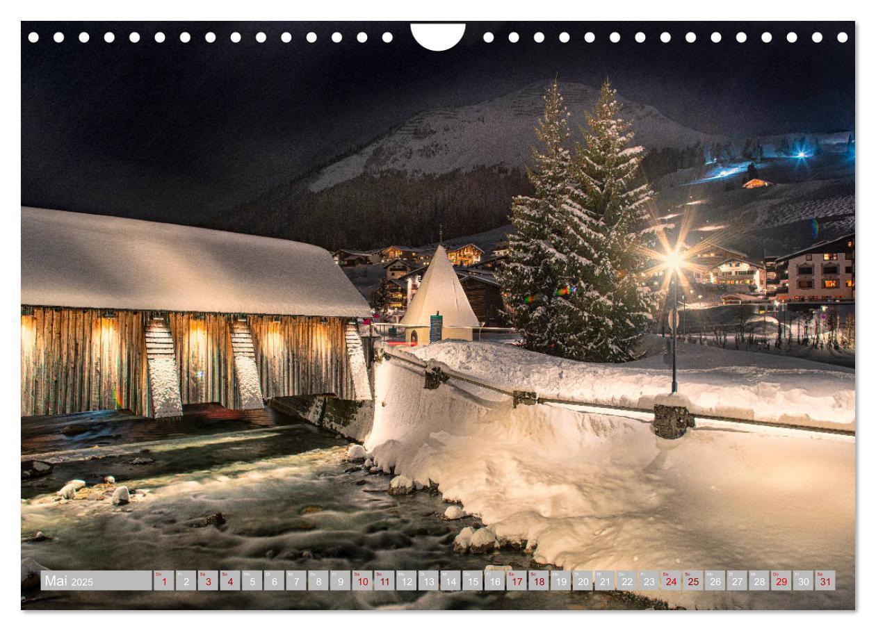 Bild: 9783435111275 | Lech magic of winter (Wandkalender 2025 DIN A4 quer), CALVENDO...