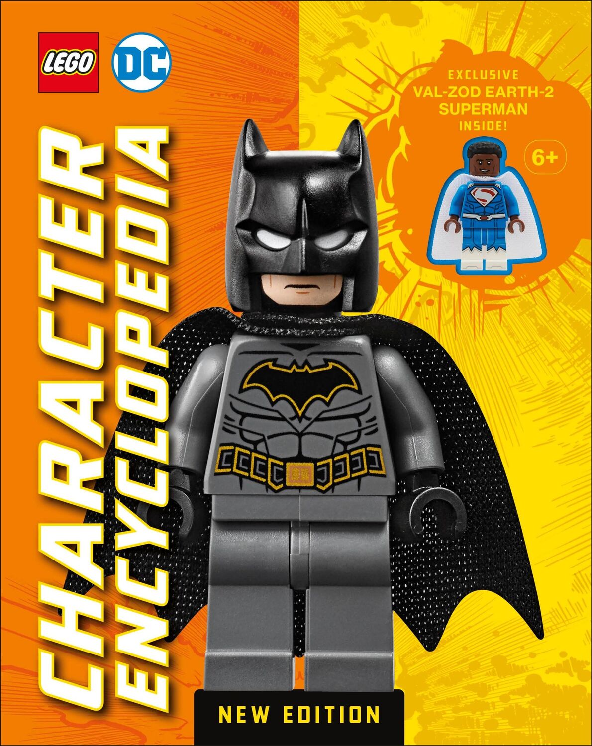 Cover: 9780241538036 | LEGO DC Character Encyclopedia | With Exclusive LEGO DC Minifigure