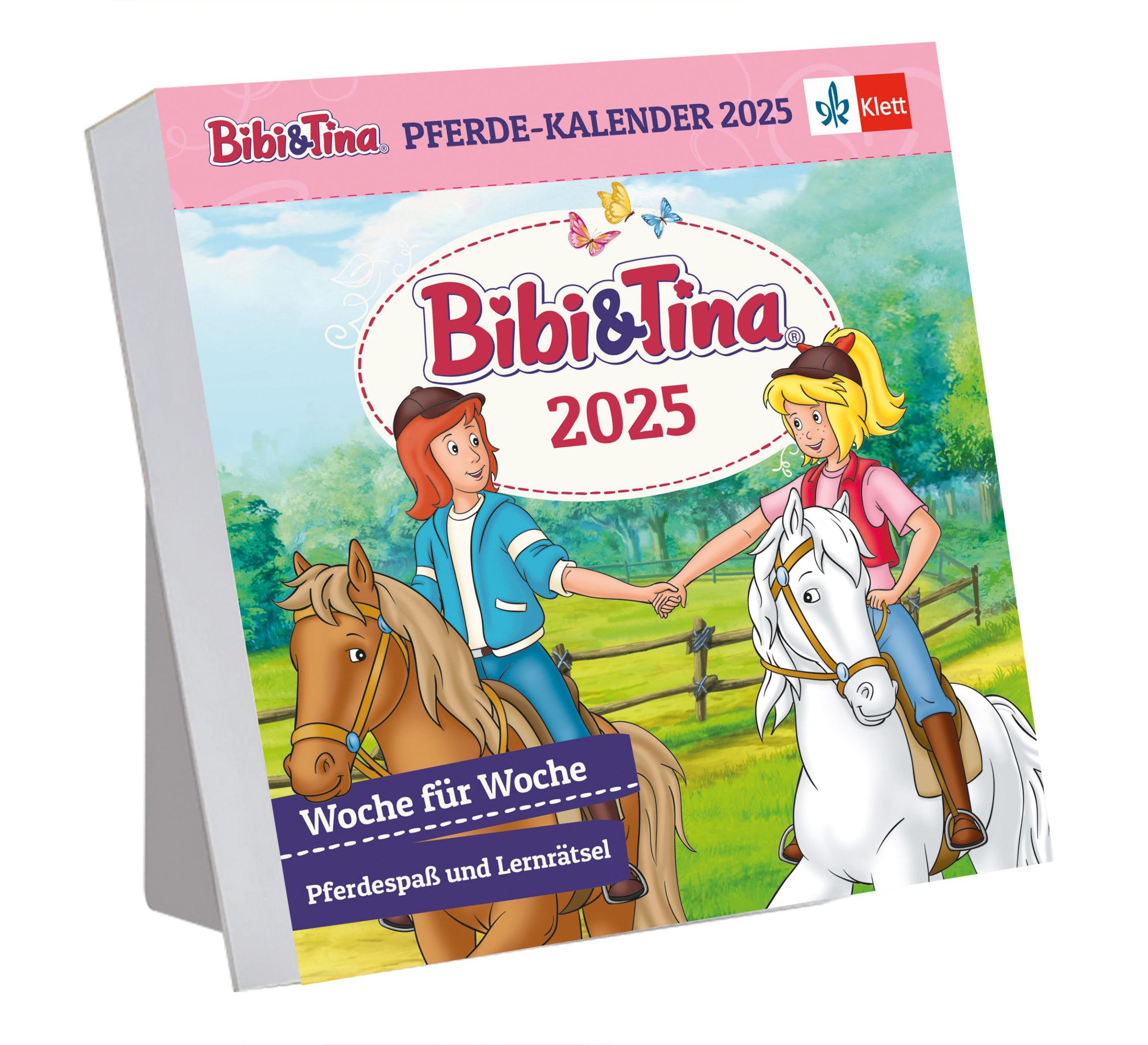 Cover: 9783129497654 | Bibi &amp; Tina: Pferde-Kalender 2025 | Kalender | 54 S. | Deutsch | 2025