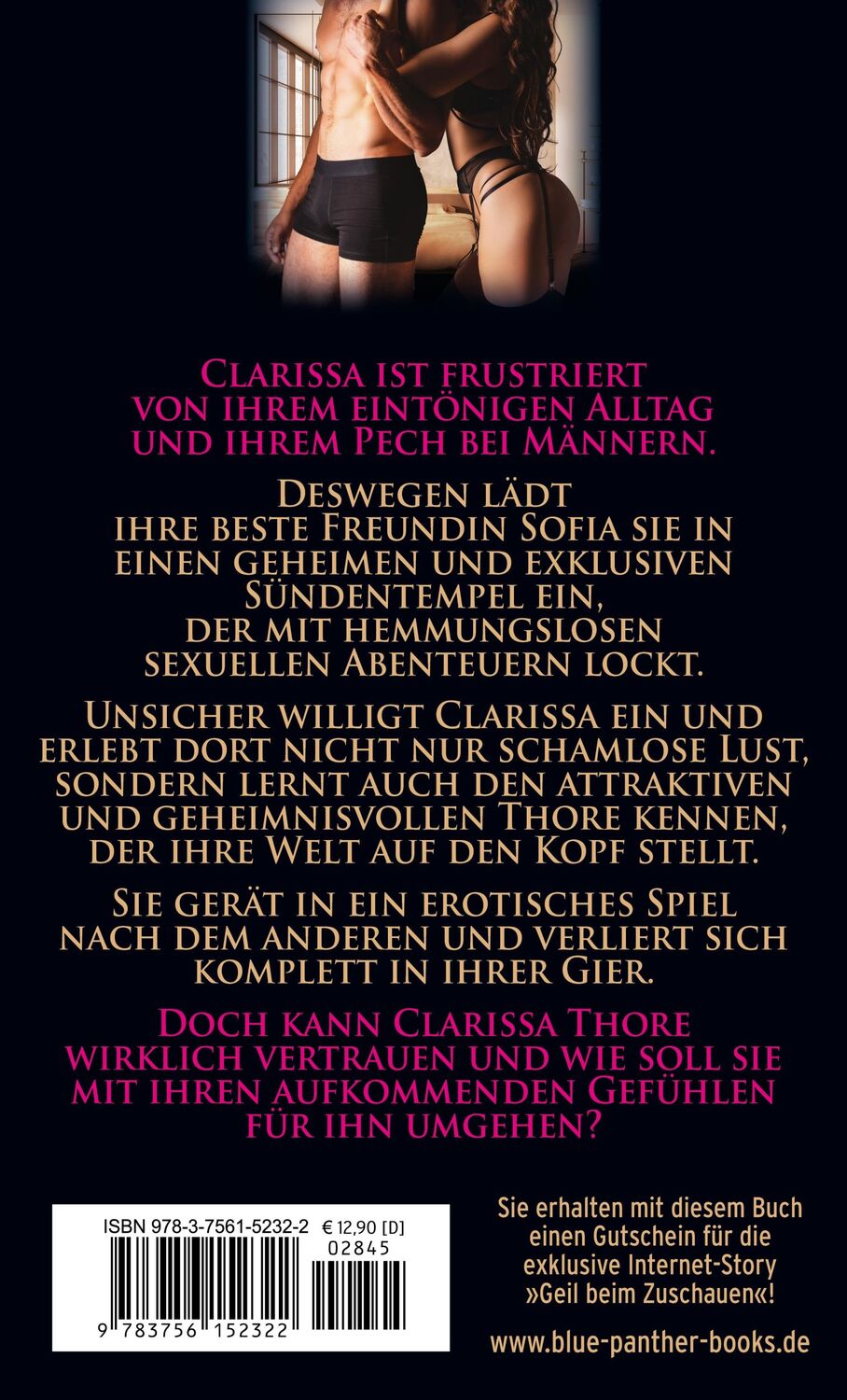 Rückseite: 9783756152322 | Sündentempel der Lust Erotischer Roman | Julia Ward | Taschenbuch