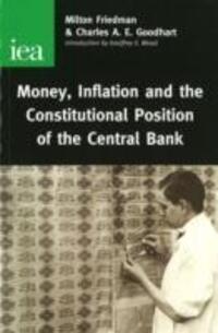 Cover: 9780255365383 | Money, Inflation and the Constitutional Position of Central Bank