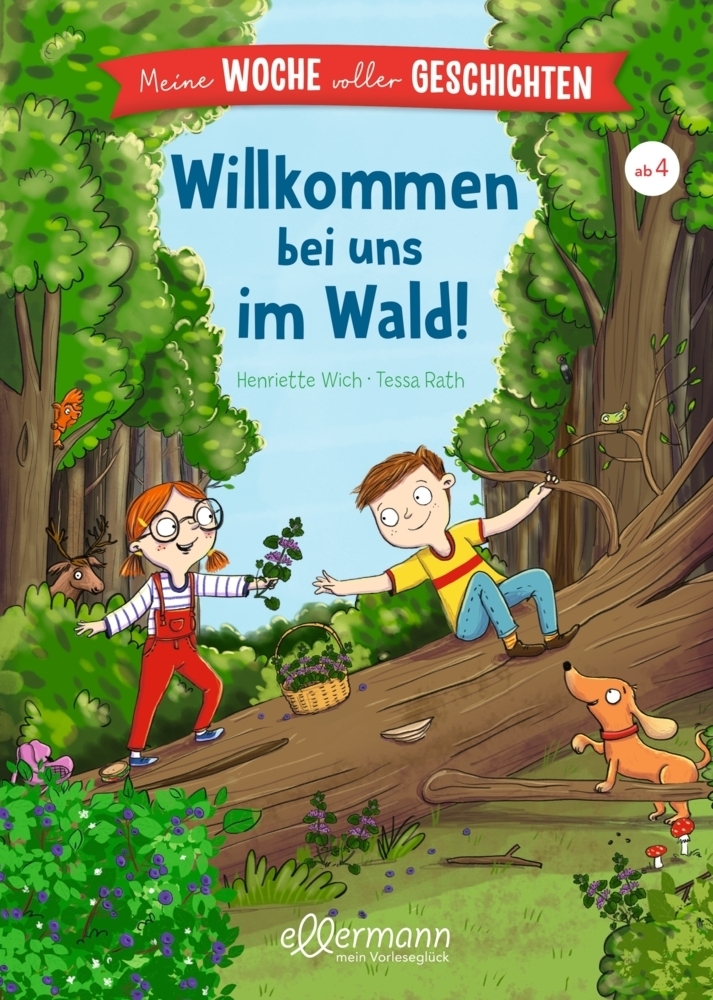 Cover: 9783751400022 | Meine Woche voller Geschichten. Willkommen bei uns im Wald! | Wich