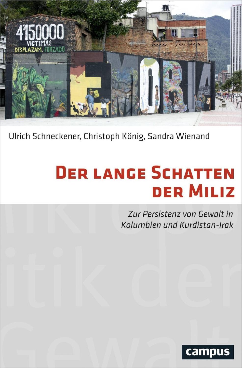 Cover: 9783593510033 | Der lange Schatten der Miliz | Schneckener | Taschenbuch | 294 S.
