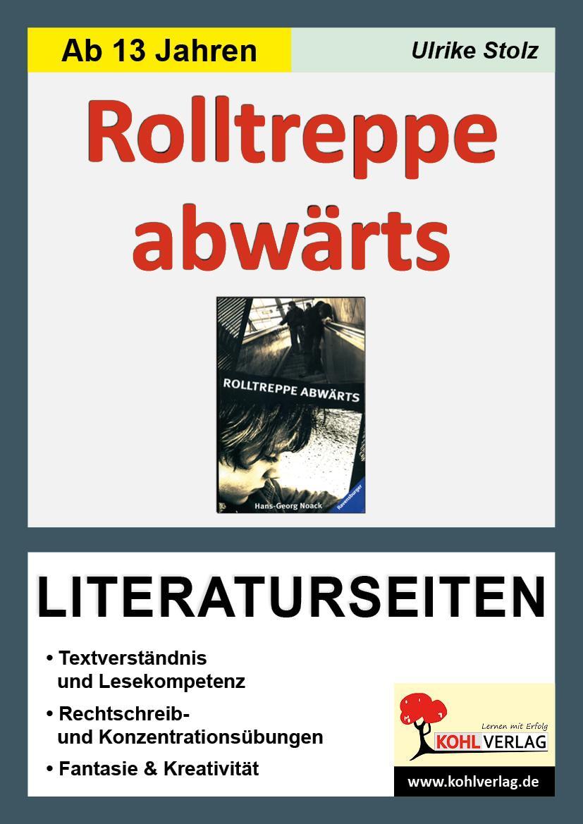 Cover: 9783866321274 | Rolltreppe abwärts / Literaturseiten | Broschüre | Literaturseiten