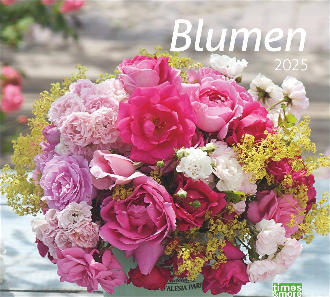 Cover: 9783756406876 | Blumen Bildkalender 2025 | Heye | Kalender | times&amp;more Kalender Heye