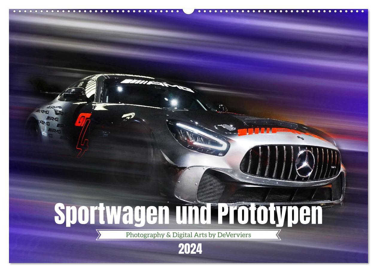 Cover: 9783675970526 | Sportwagen und Prototypen (Wandkalender 2024 DIN A2 quer), CALVENDO...