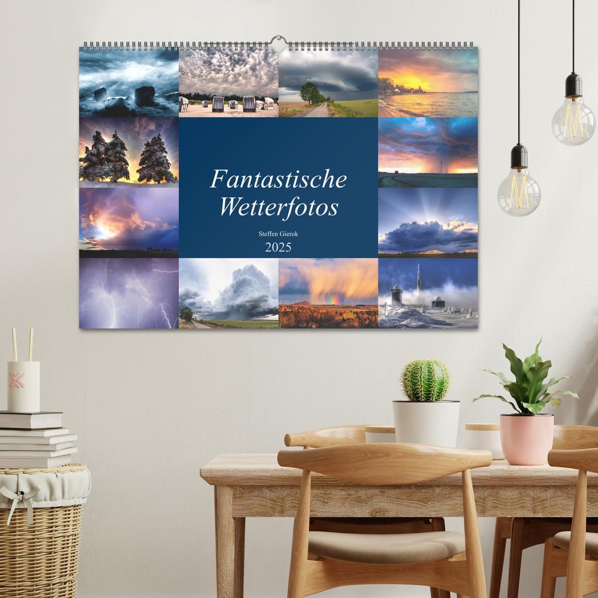 Bild: 9783435159123 | Fantastische Wetterfotos (Wandkalender 2025 DIN A2 quer), CALVENDO...