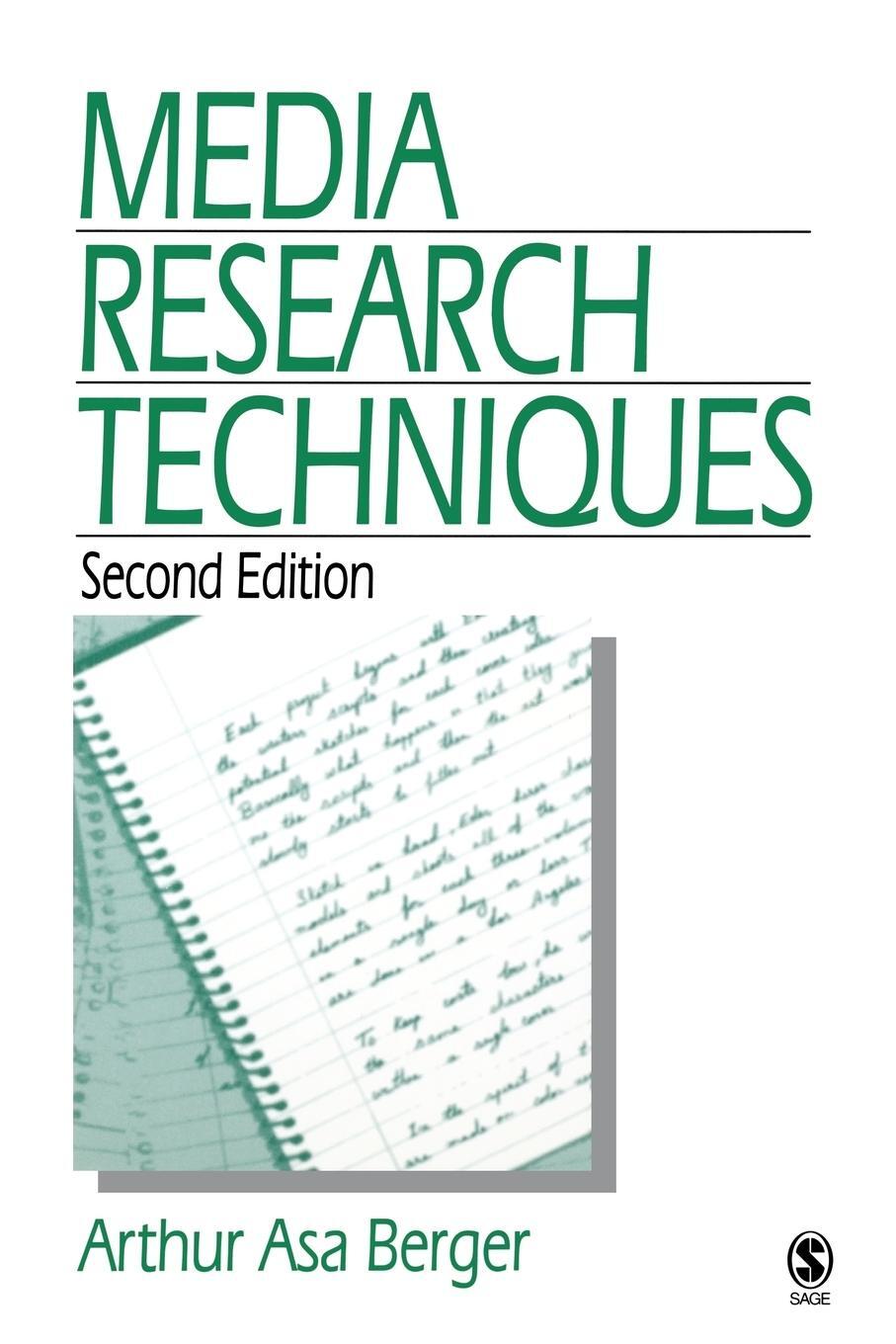 Cover: 9780761915379 | Media Research Techniques | Arthur Asa Berger | Taschenbuch | Englisch