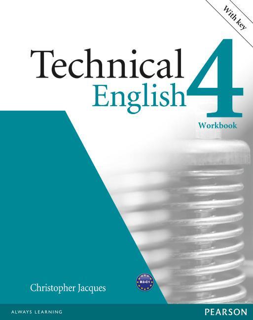 Cover: 9781408268001 | Technical English Workbook (with Key) and Audio CD | Level 4 | Jacques