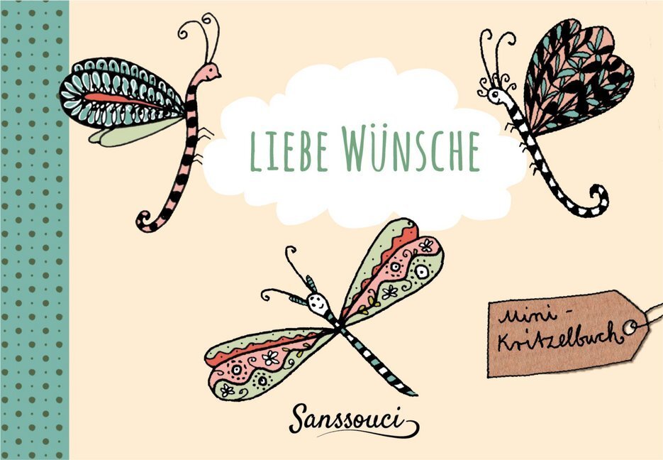 Cover: 9783990560044 | Liebe Wünsche | Mini-Kritzelbuch | Constanze Guhr | Taschenbuch