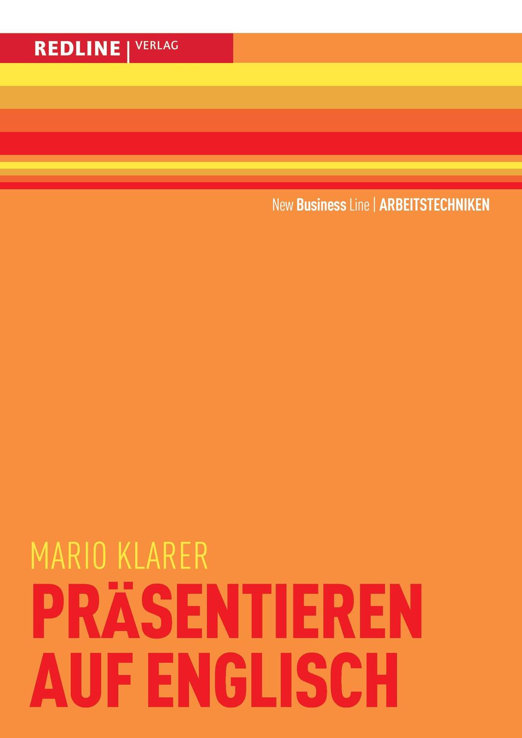 Cover: 9783868816600 | Präsentieren auf Englisch | Mario Klarer | Taschenbuch