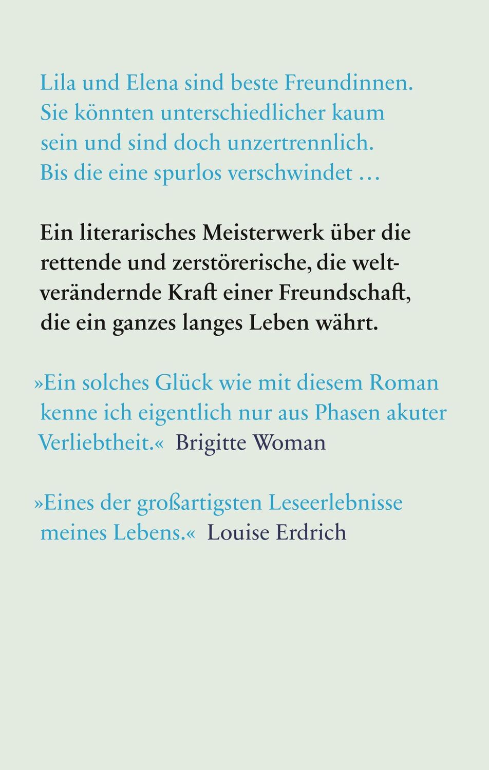 Rückseite: 9783518473863 | Meine geniale Freundin | Kindheit und frühe Jugend. Geschenkausgabe