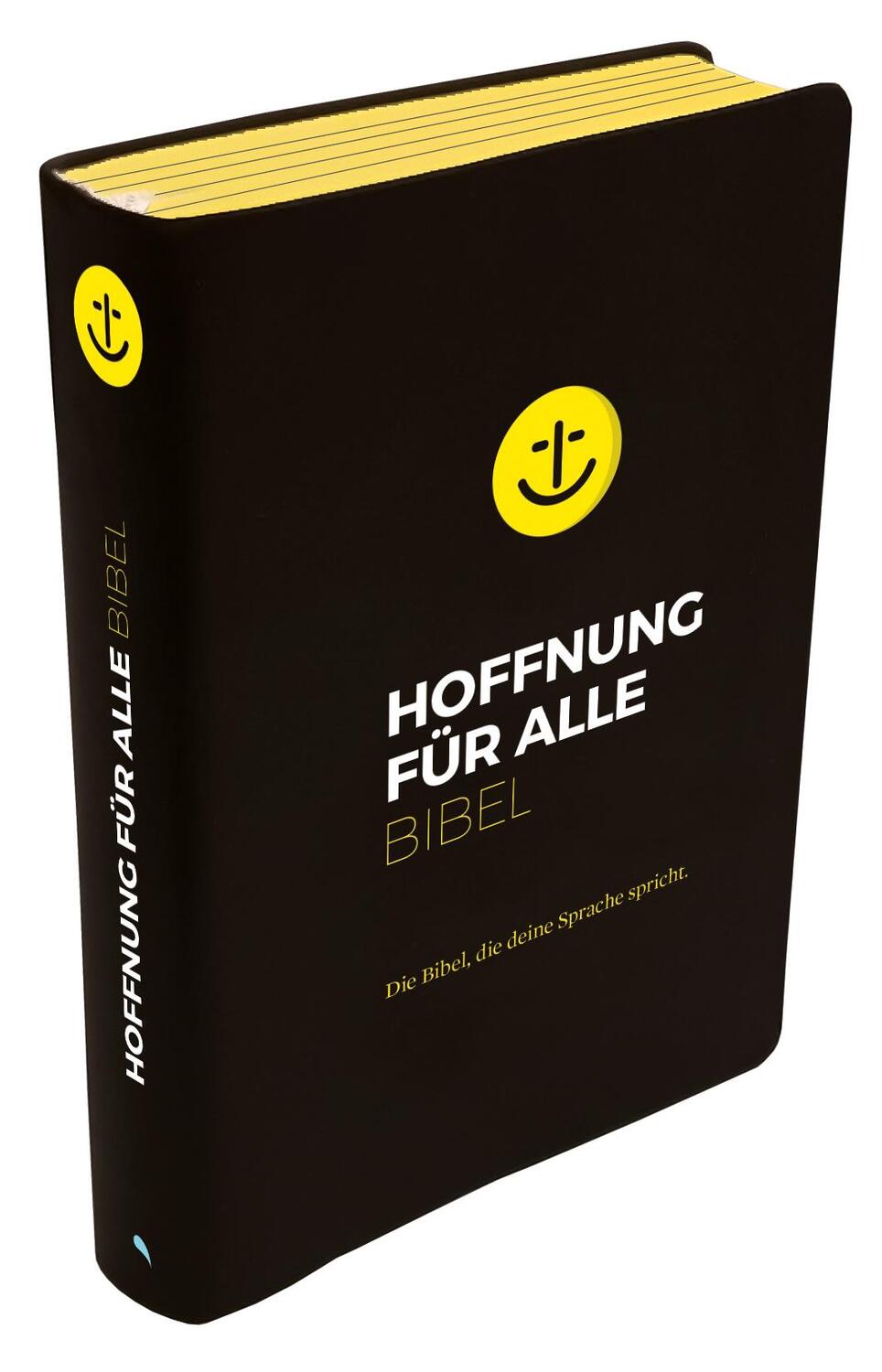 Cover: 9783038484141 | Hoffnung für alle. Die Bibel - "Black Hope Edition" Großformat mit...