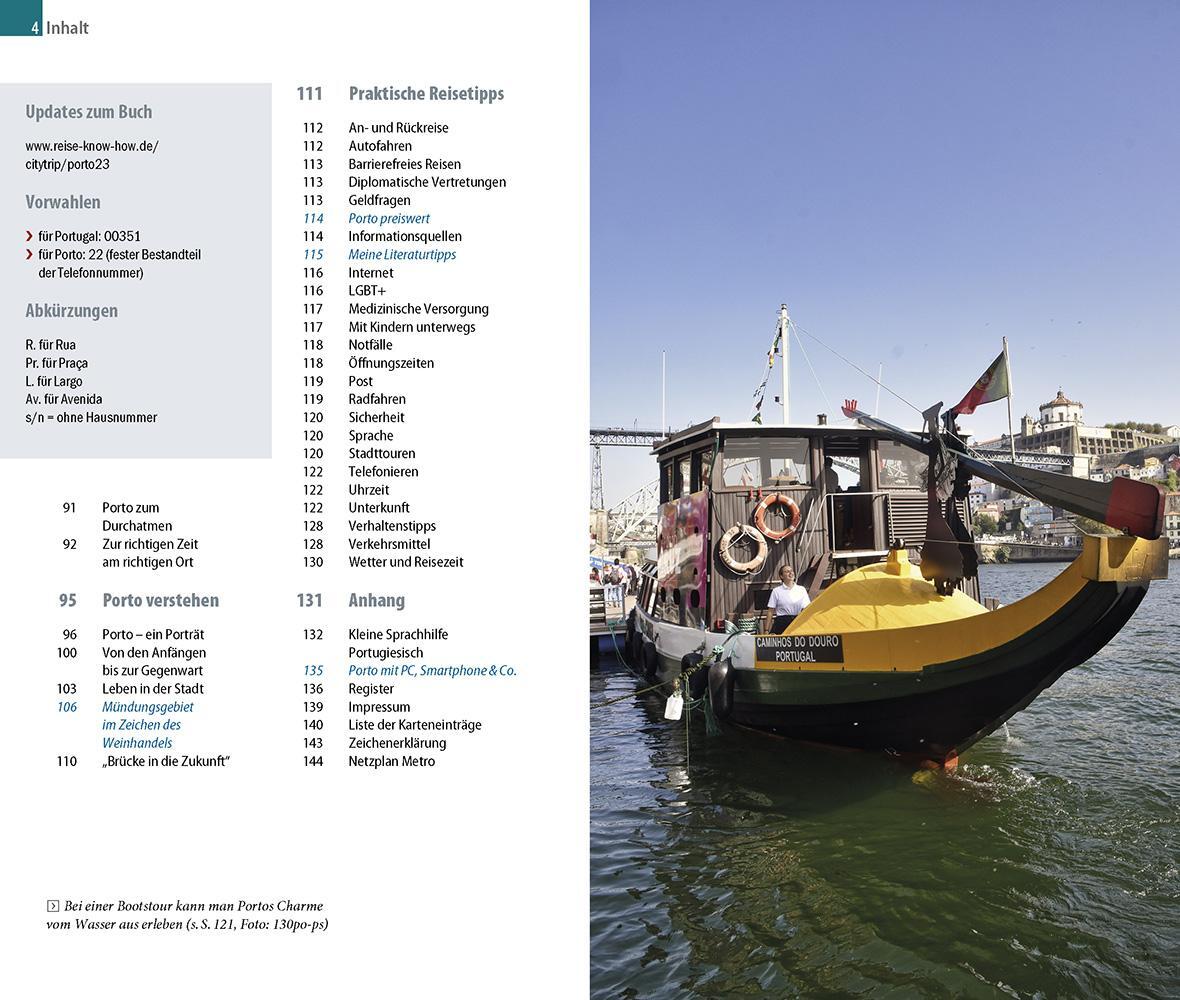 Bild: 9783831736430 | Reise Know-How CityTrip Porto | Petra Sparrer | Taschenbuch | 144 S.