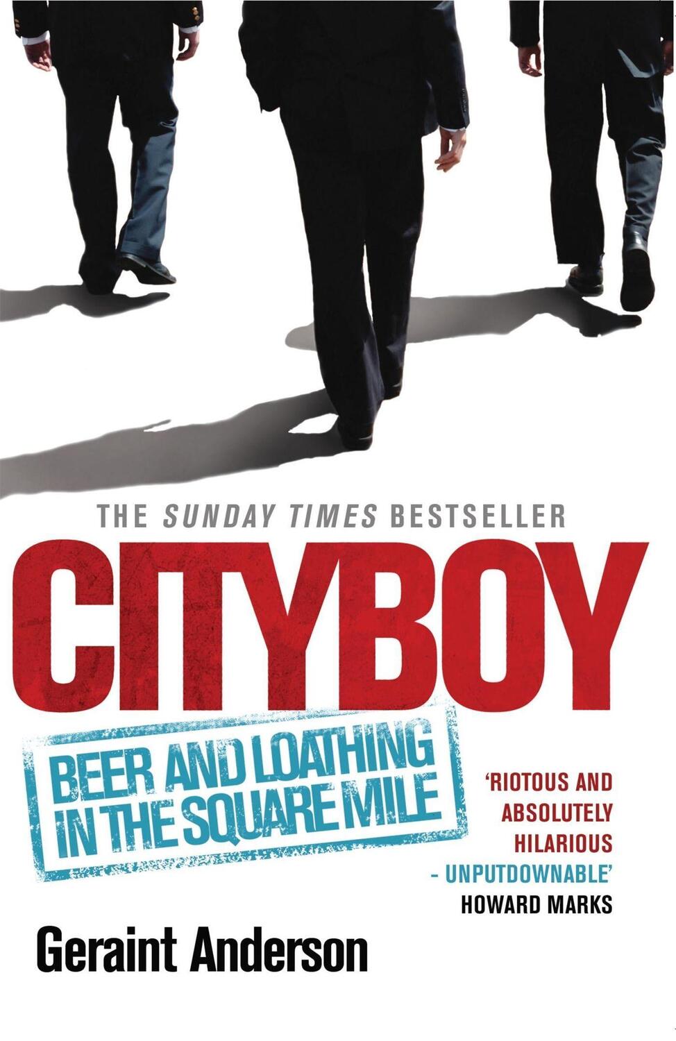Cover: 9780755346189 | Cityboy: Beer and Loathing in the Square Mile | Geraint Anderson