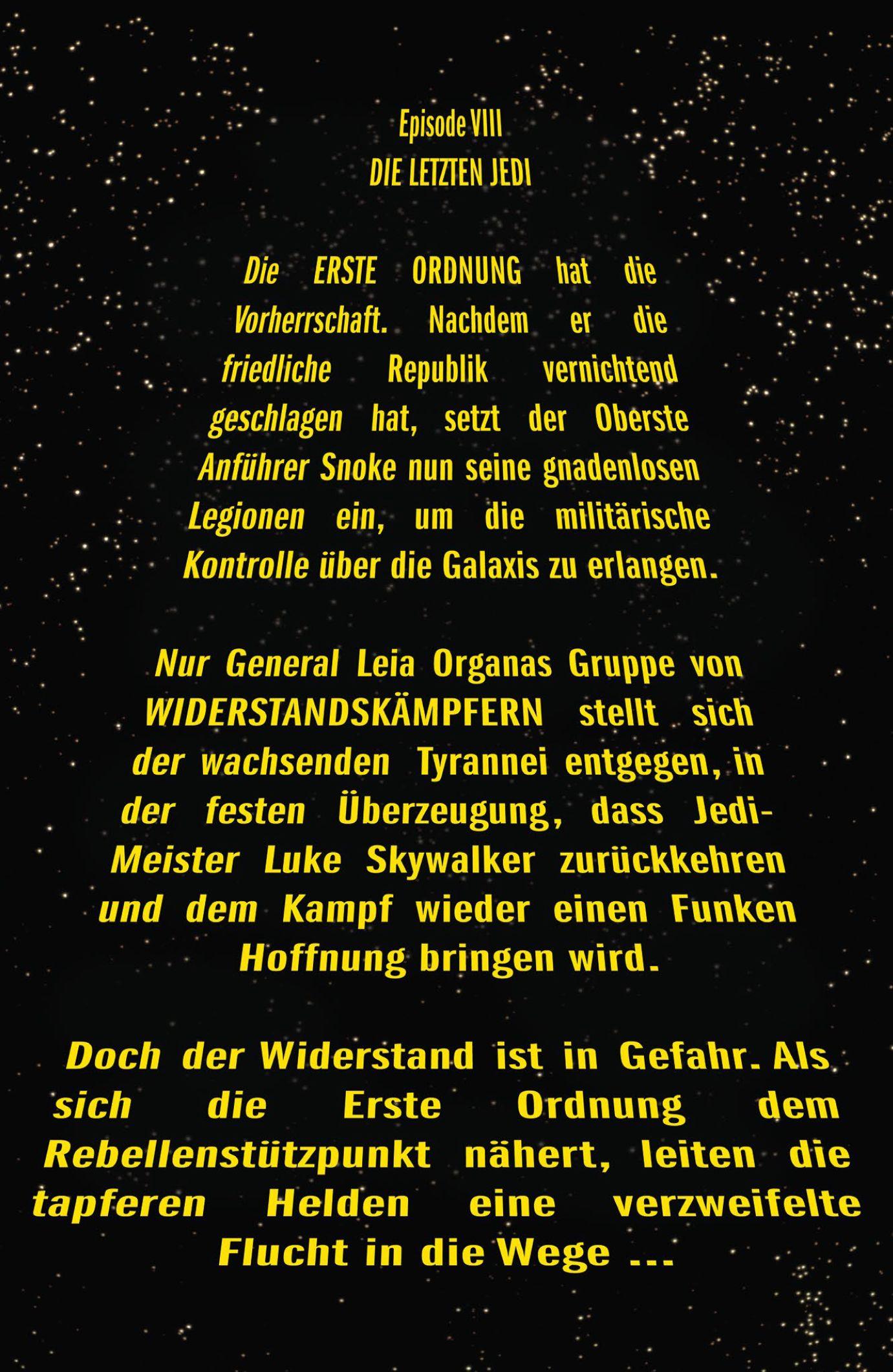 Bild: 9783741609275 | Star Wars: Die letzten Jedi | DER OFFIZIELLE COMIC ZUM FILM | Ferrari