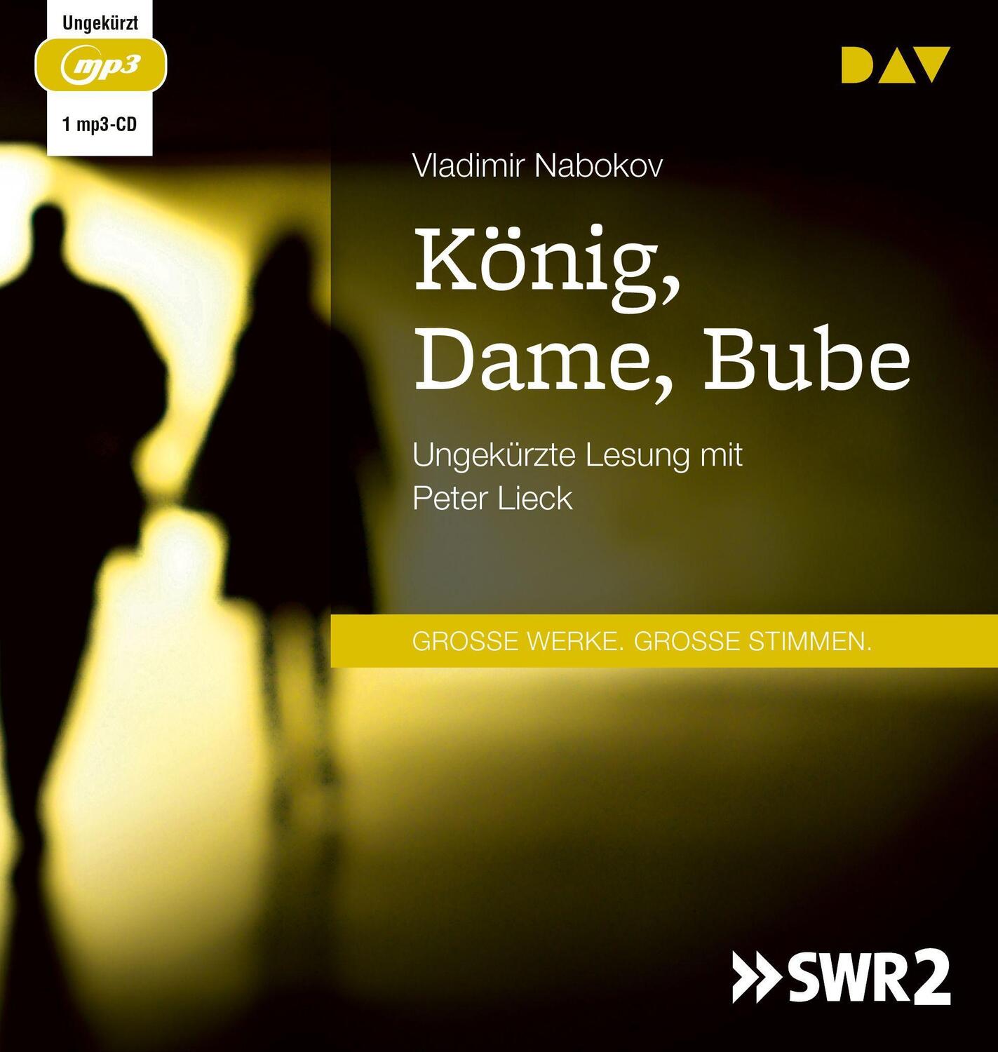 Cover: 9783742429704 | König, Dame, Bube | Ungekürzte Lesung mit Peter Lieck (1 mp3-CD) | MP3
