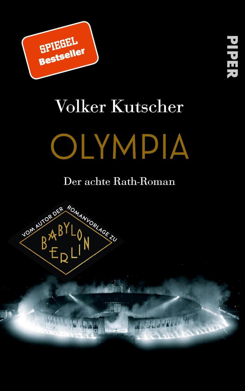 Cover: 9783492318570 | Olympia | Der achte Rath-Roman Historischer Kriminalroman | Kutscher
