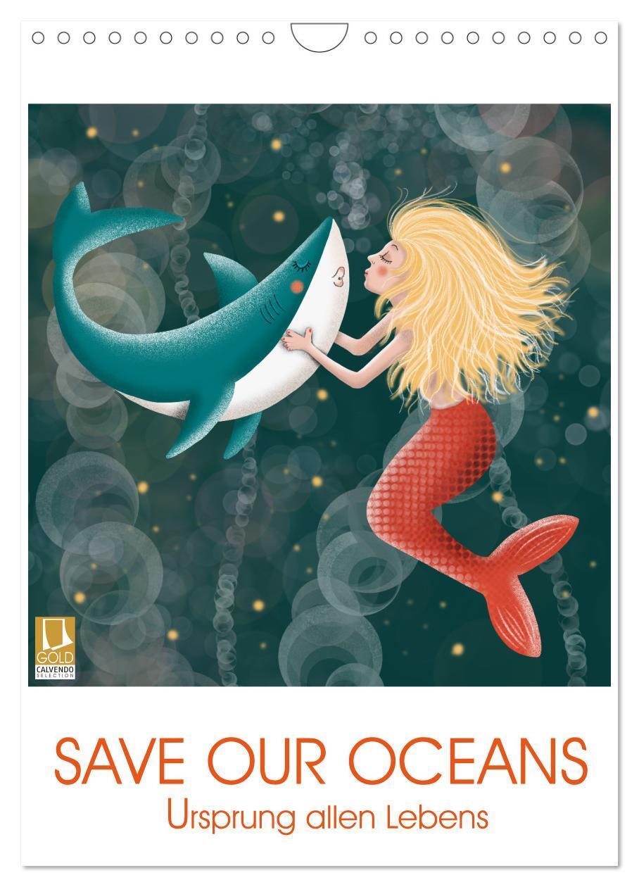 Cover: 9783435893058 | SAVE OUR OCEANS - Ursprung allen Lebens (Wandkalender 2025 DIN A4...