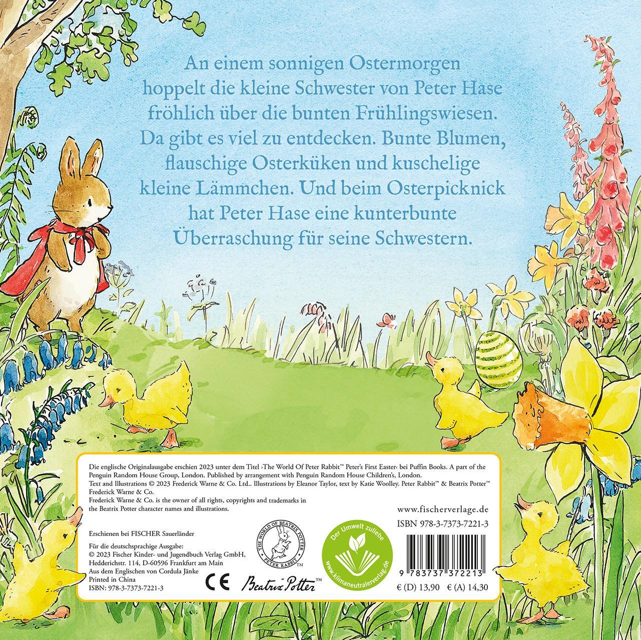 Rückseite: 9783737372213 | Die Welt von Peter Hase - Das bunte Osterfest | Beatrix Potter | Buch