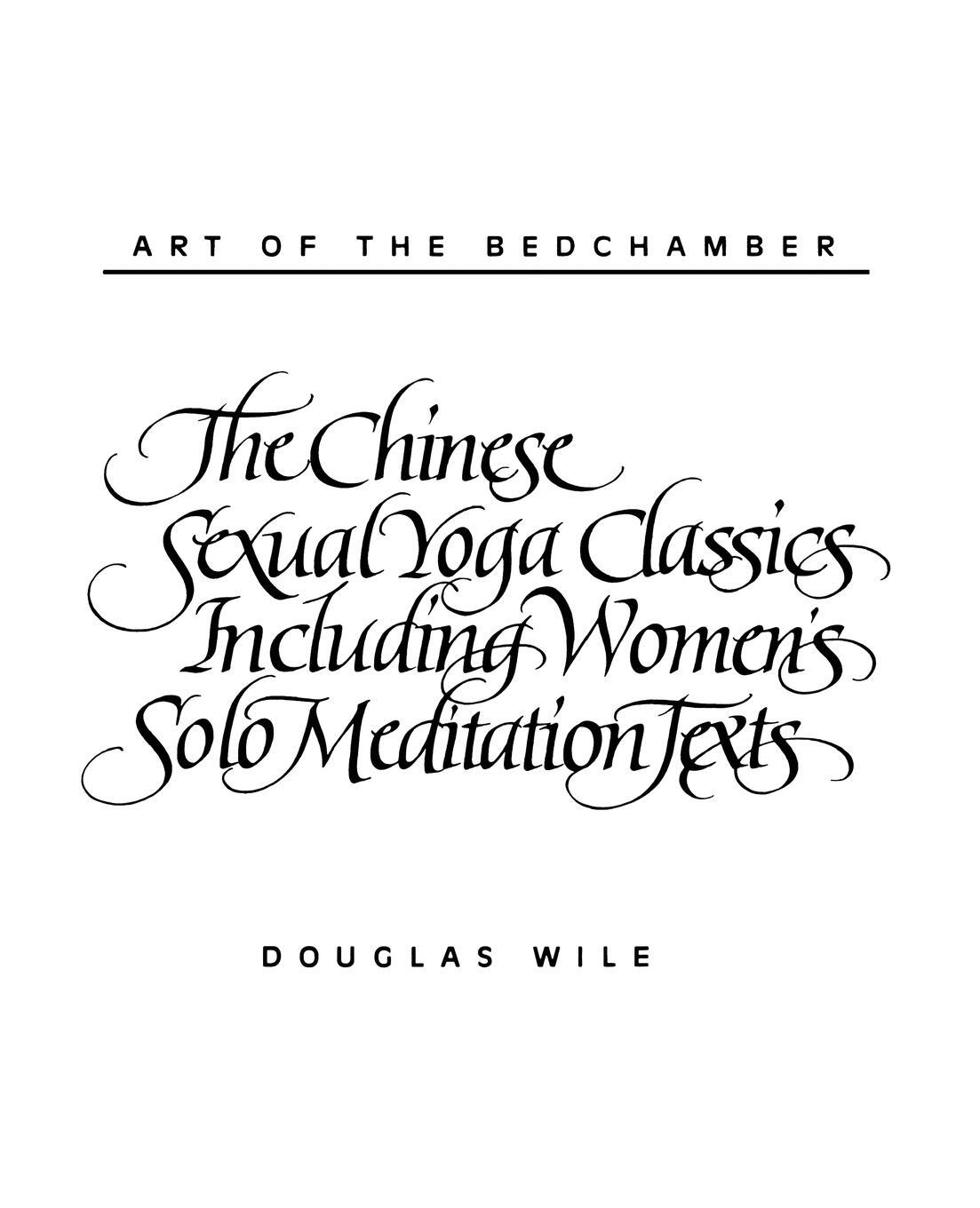 Cover: 9780791408865 | Art of the Bedchamber | Douglas Wile | Taschenbuch | Paperback | 1992