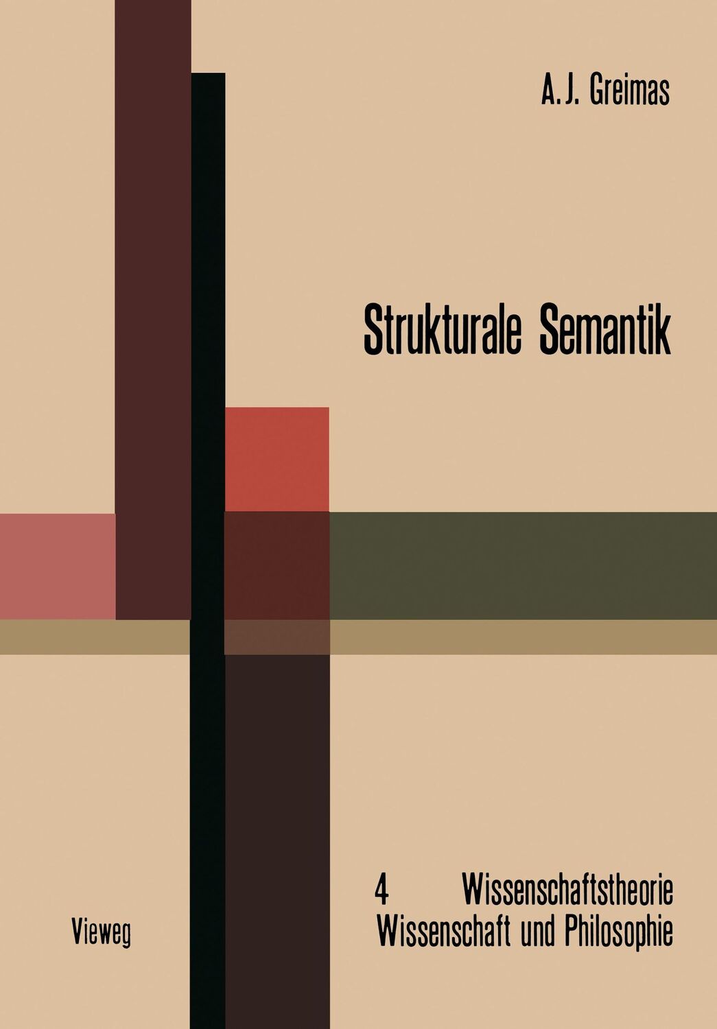 Cover: 9783528073145 | Strukturale Semantik | Methodologische Untersuchungen | Greimas | Buch