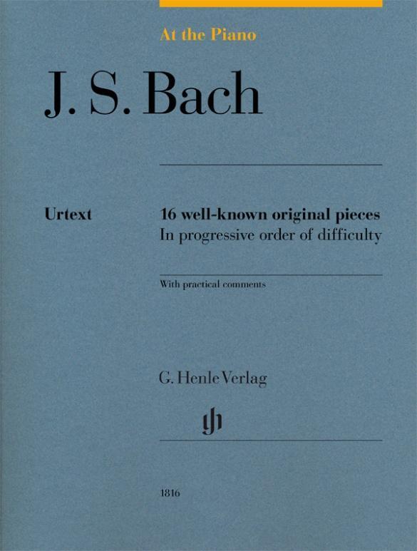 Cover: 9790201818160 | At the Piano - J. S. Bach | Johann Sebastian Bach | Taschenbuch | 2017
