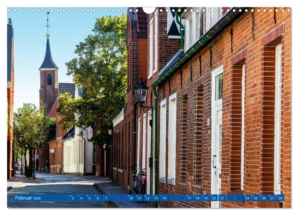 Bild: 9783435413775 | Leer - Das Tor zu Ostfriesland (Wandkalender 2025 DIN A3 quer),...