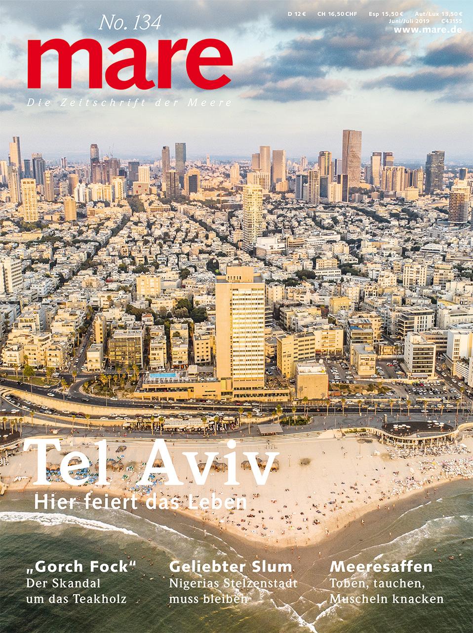 Cover: 9783866484238 | mare 134 - Tel Aviv | Nikolaus K. Gelpke | Taschenbuch | 130 S. | 2019