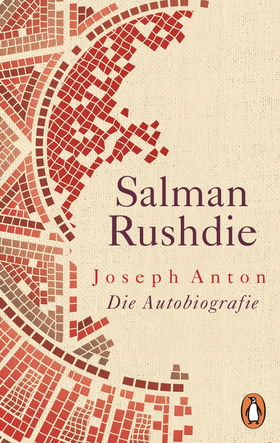 Cover: 9783328110330 | Joseph Anton | Salman Rushdie | Taschenbuch | Deutsch | 2022 | Penguin