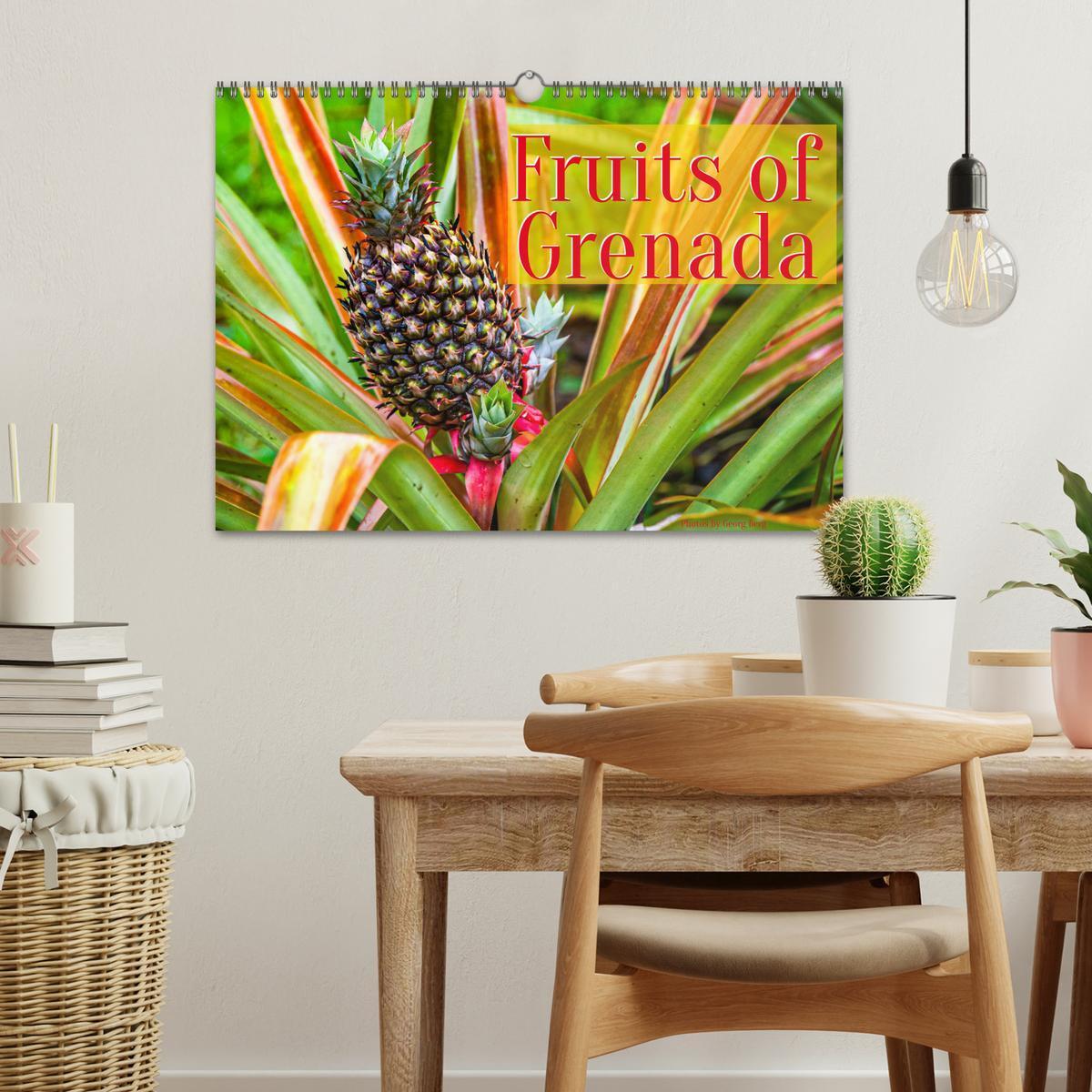 Bild: 9781325836536 | Fruits of Grenada (Wall Calendar 2025 DIN A3 landscape), CALVENDO...